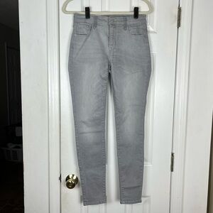 Old Navy Rockstar Mid-Rise Sculpt Grey Stone Denim Jeans